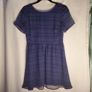 Lush V-Back Skater Dress ASO Teen Wolf